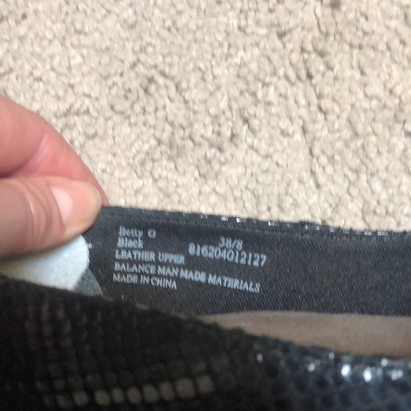 Auri snake skin print platform pump. - Picture 6 of 7